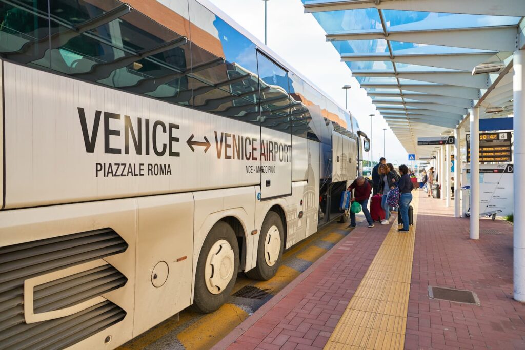 bus aéroport venise